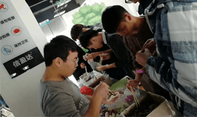 信盈达学员过小年